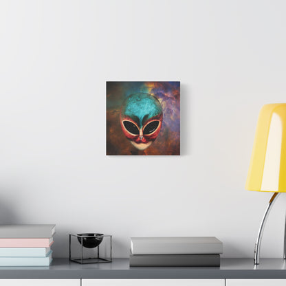 Galactic Cat Stretched Canvas