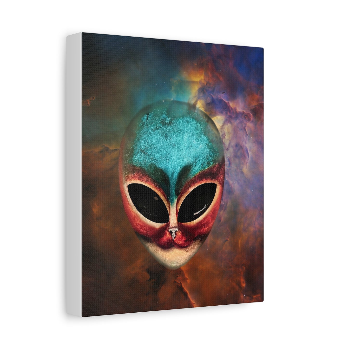 Galactic Cat Stretched Canvas