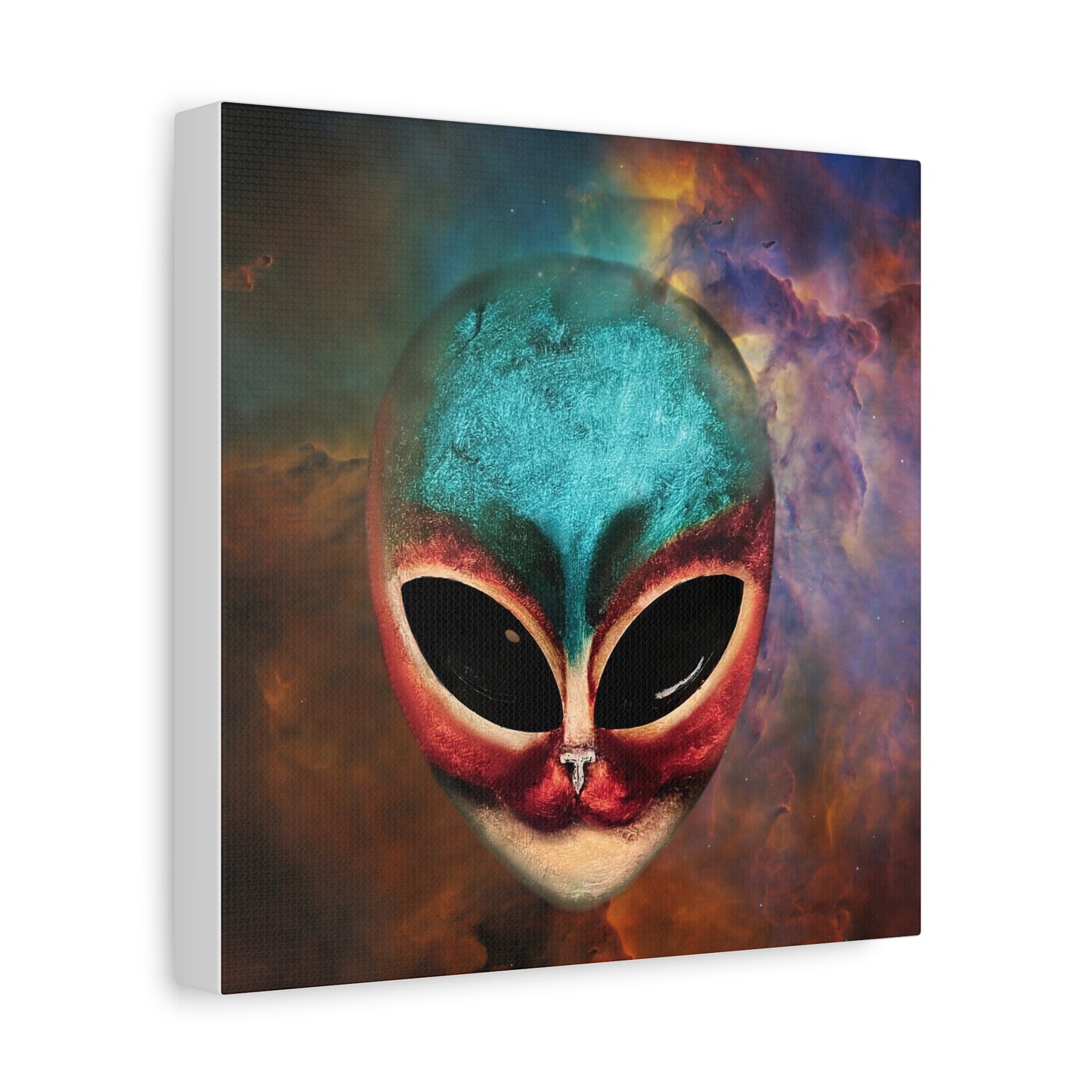 Galactic Cat Stretched Canvas