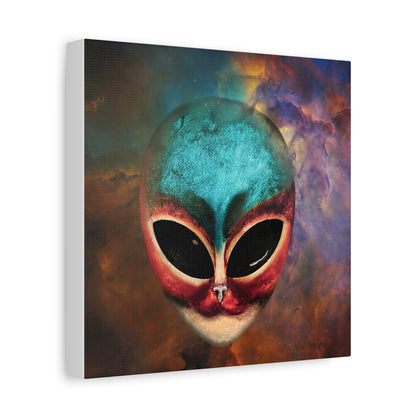 Galactic Cat Stretched Canvas