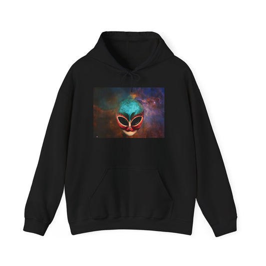 Galactic Cat Hooded Sweatshirt
