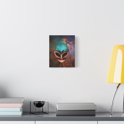 Galactic Cat Stretched Canvas